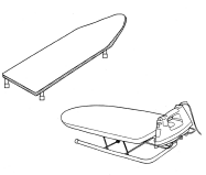 MA 801-P, Cotton Table Top Cover  Replacement.  Table Top Ironing Board Covers.