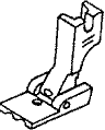 Low Shank Double Piping ,Welting Foot. 3,16 Inch # P6069L-3,16 Click for model info