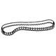 Timing Belt # 37977, 182XL Cog Belt