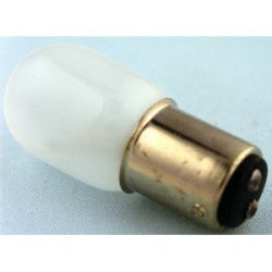 Bulb 777910-002 15 watt, round double contact, frosted, medium glass  Use 4PCW-F