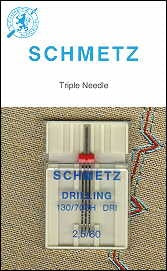 Schmetz Drilling ,Triple Needle 2.5,80