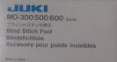 Juki Blind Stitch Foot  Mo-300-500-600       1   I S